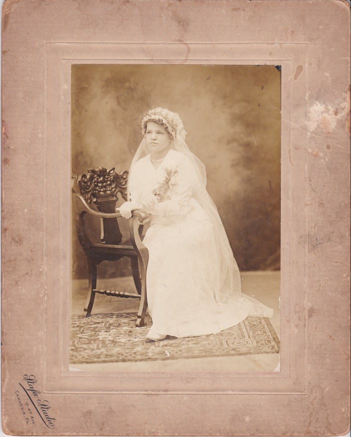 Photograph of Sophie Satkiewicz Rosenek taken by the Stafa Studio.