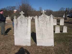 William G. Fountain and Catherine Butler Fountain, Moravian Cemetery. 2013 Copyright GenealogySisters.com