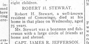 Robert H. Stewart Obituary