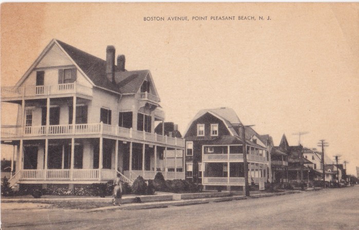 Boston Avenue, Point Pleasant Beach, N.J. Samuel Strause Co., Brooklyn, New York