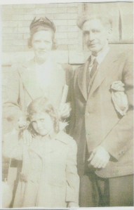 Bill and Rosina Evans Doran, and daughter