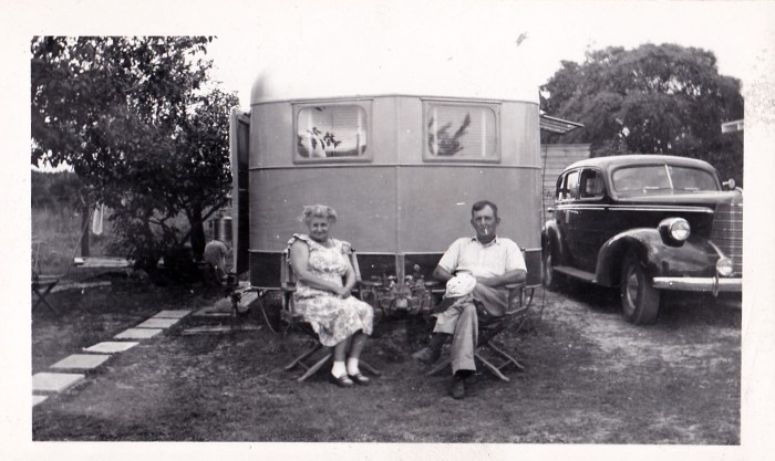 Riviera Beach, Florida - 1946- Ben and Maude Eisenberger Stewart