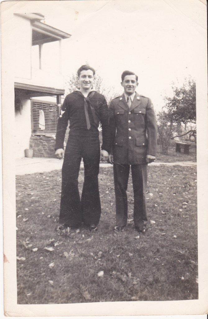 Nick and Mike Szurick, 17 October, 1943