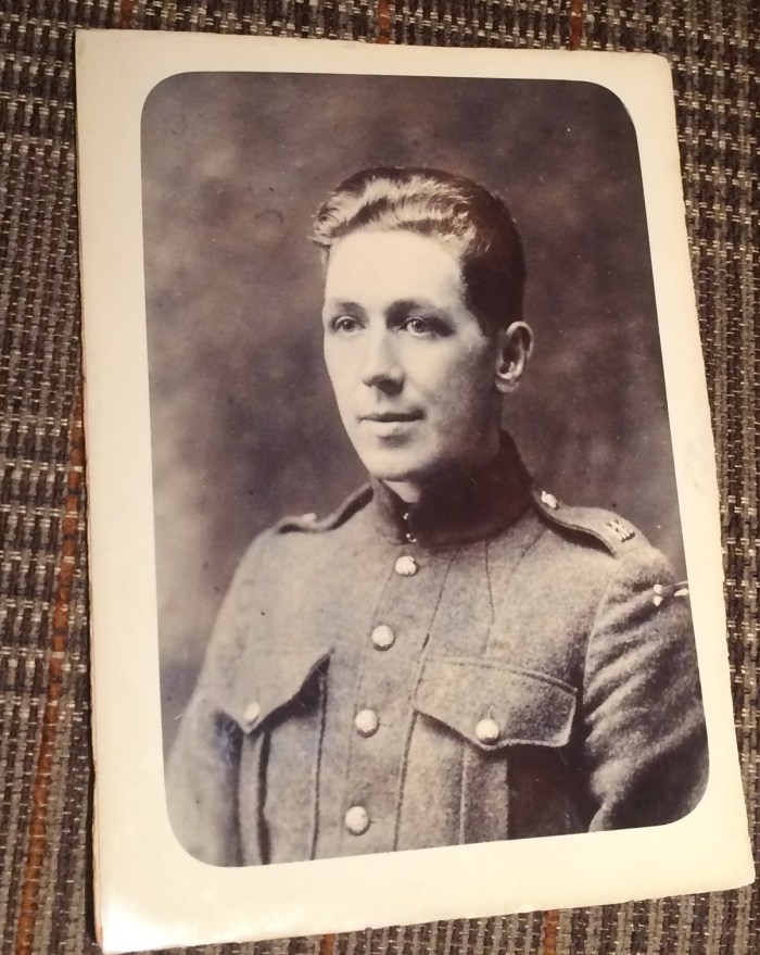 William John Doran (1893 - 1961) - taken with my iPad of an original belonging to his children.