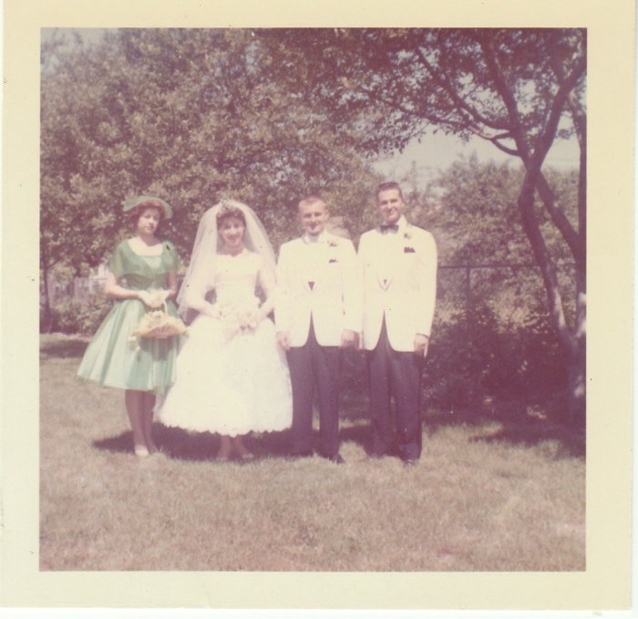 Mirota Wedding Party - Dunellen, New Jersey - 1960