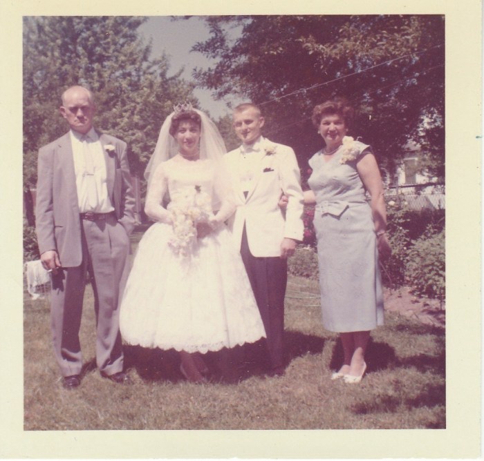 Stephen, Bettyann, Victor, and Jean Mirota - June 1960