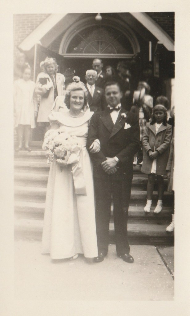 Martha Vladich and Elsworth Bushnell, date unknown. Photo belonging to Mary Mirota.