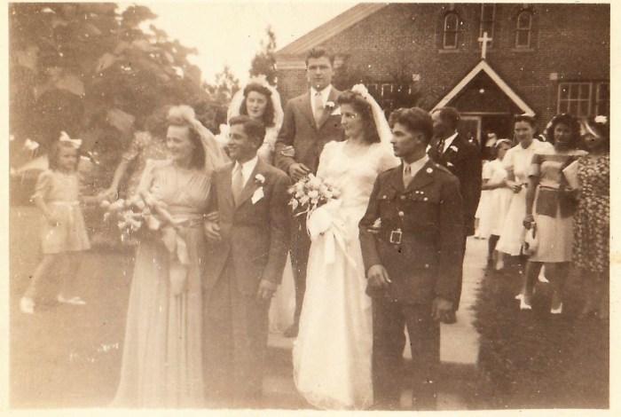 Mary Szurick and Stanley Mazur - August 17, 1943. 
