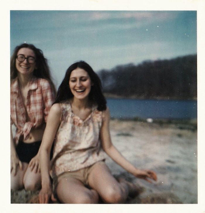 Round Valley, NJ. With my dear sister, Veronica.