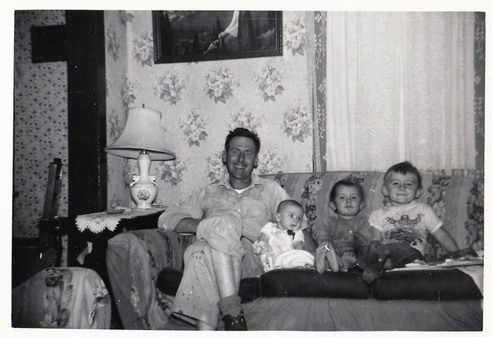 James Doran and children - November 1953